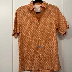 Linen Button Down Dress Shirt